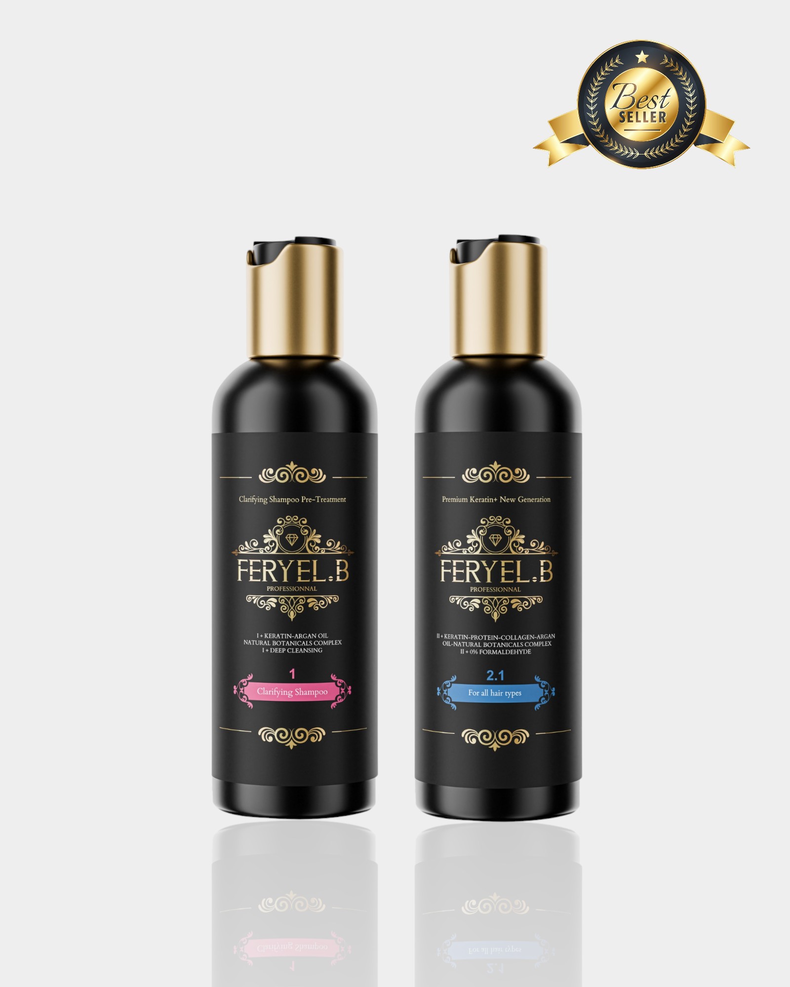 Kit Lissage Tous types de cheveux 2.1 ( 100ml)