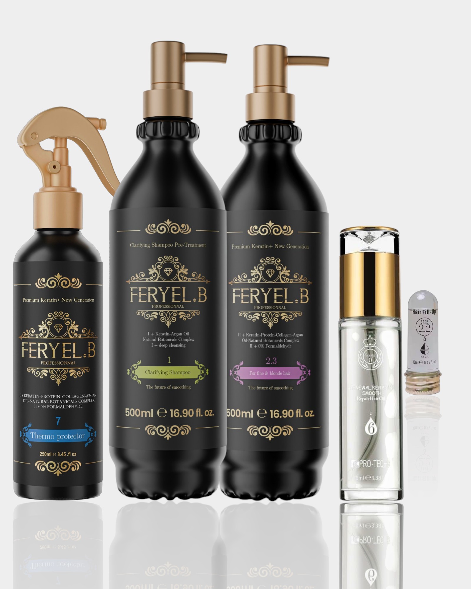 Pack Ultimate Lissage Spécial blondes et décolorés  2.2  ( 1000ml)