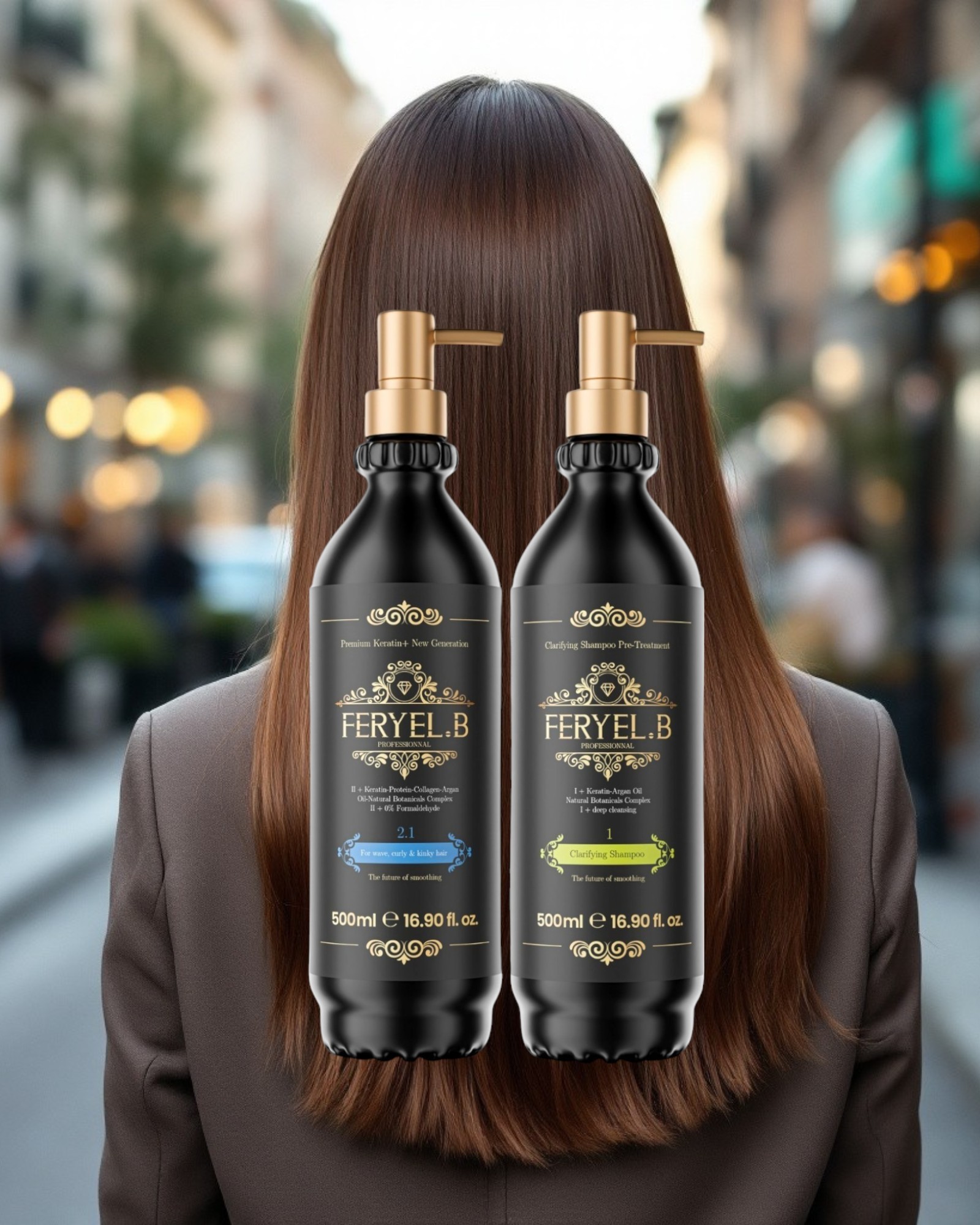 Kit Lissage  Tous types de cheveux 2.1  (500ml) – Image 4