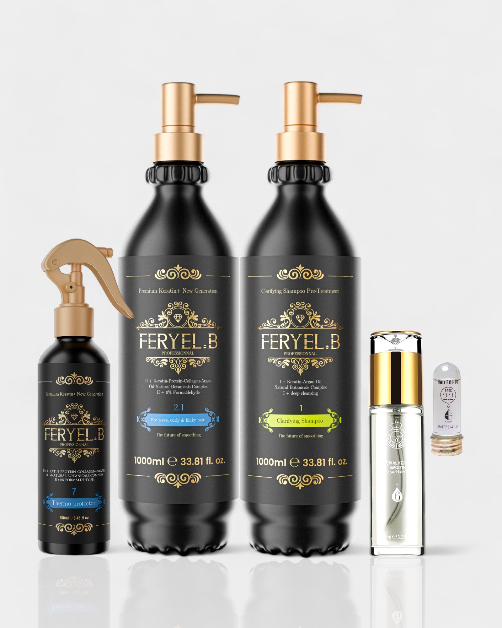 Pack Ultimate Lissage  Tous types de cheveux 2.1   (1000ml)