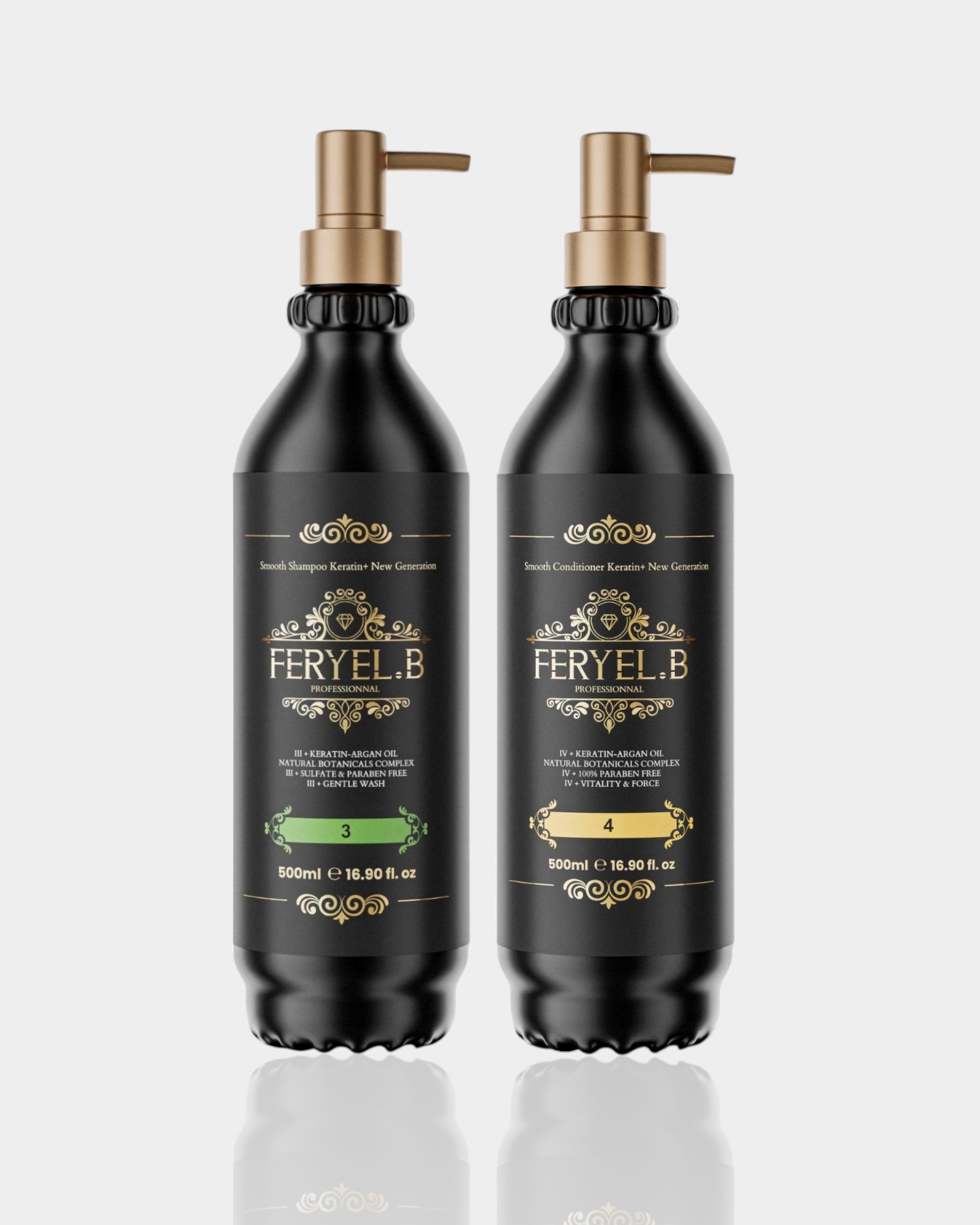 DUO Shampoing + Conditionner  (500ml)