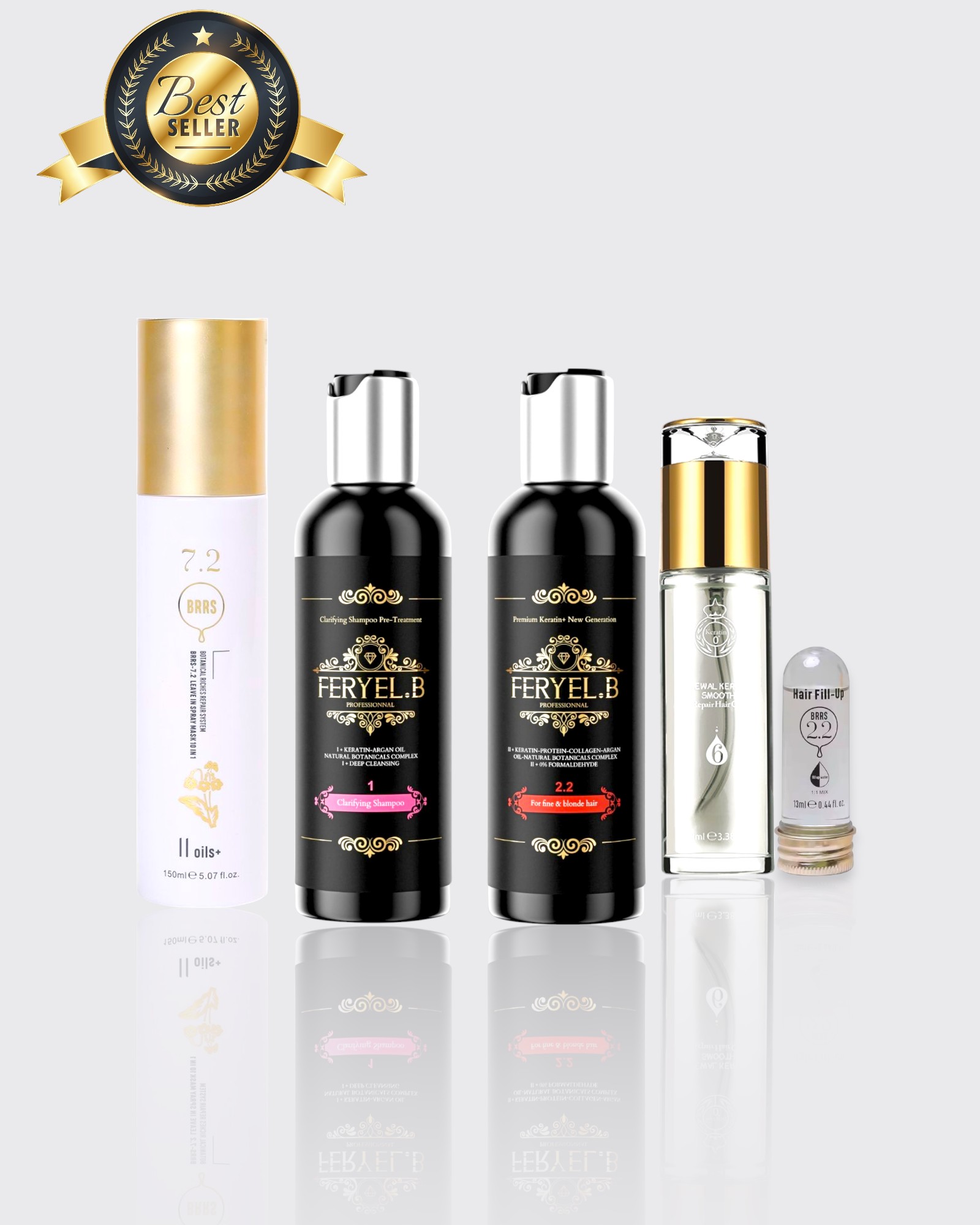 Pack Ultimate Lissage Spécial blondes et décolorés   2.2 ( 100ml)